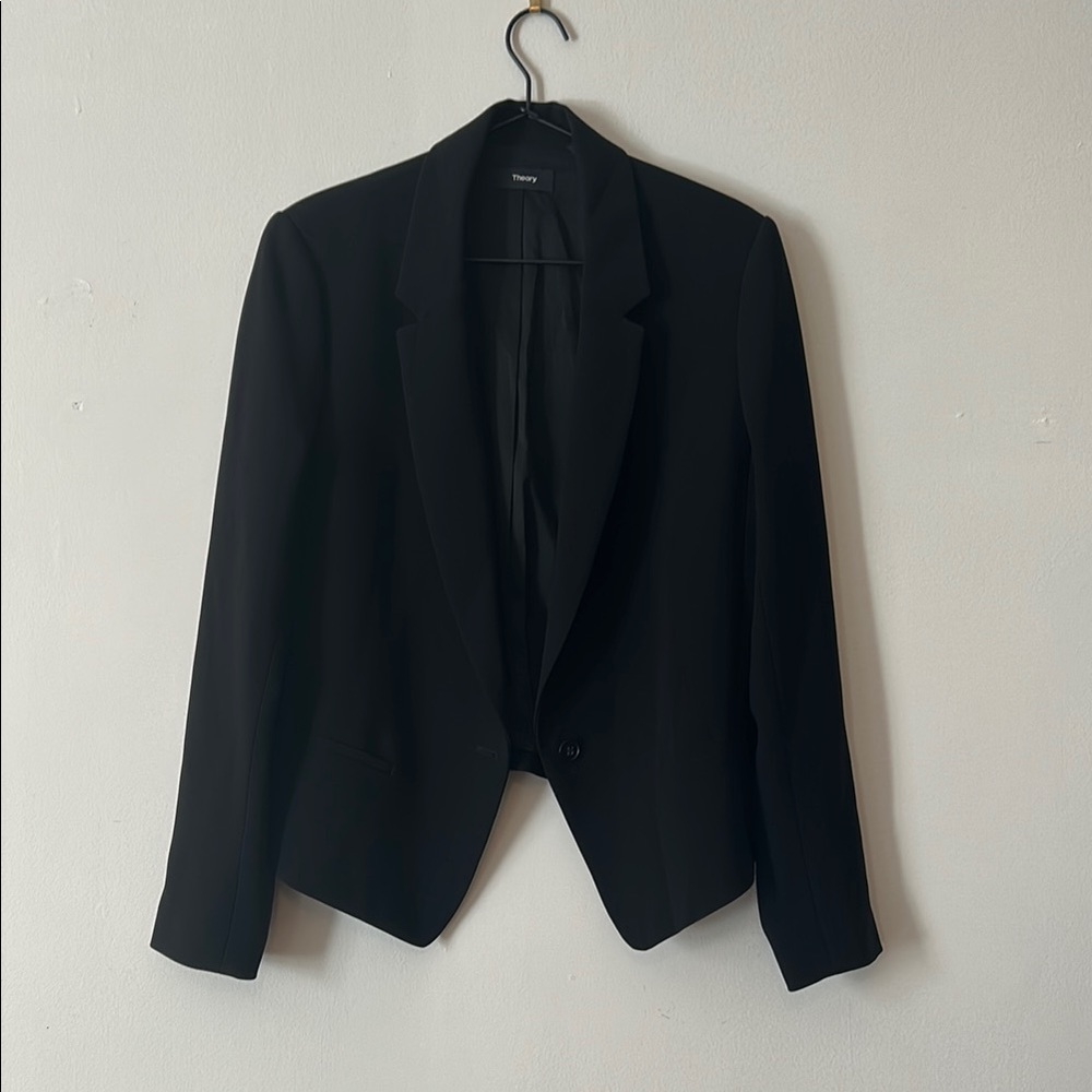 Theory Black Women's Blazer